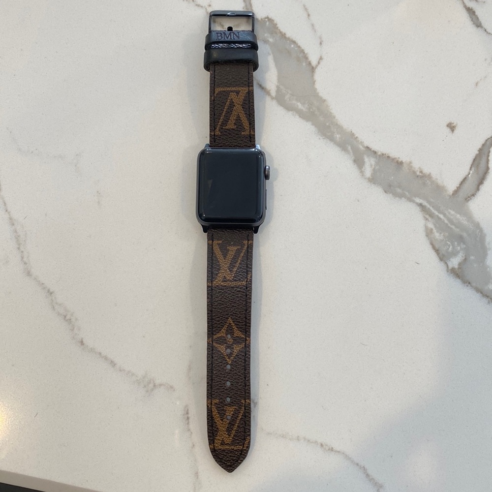 Louis Vuitton Apple Watch Band with Watch